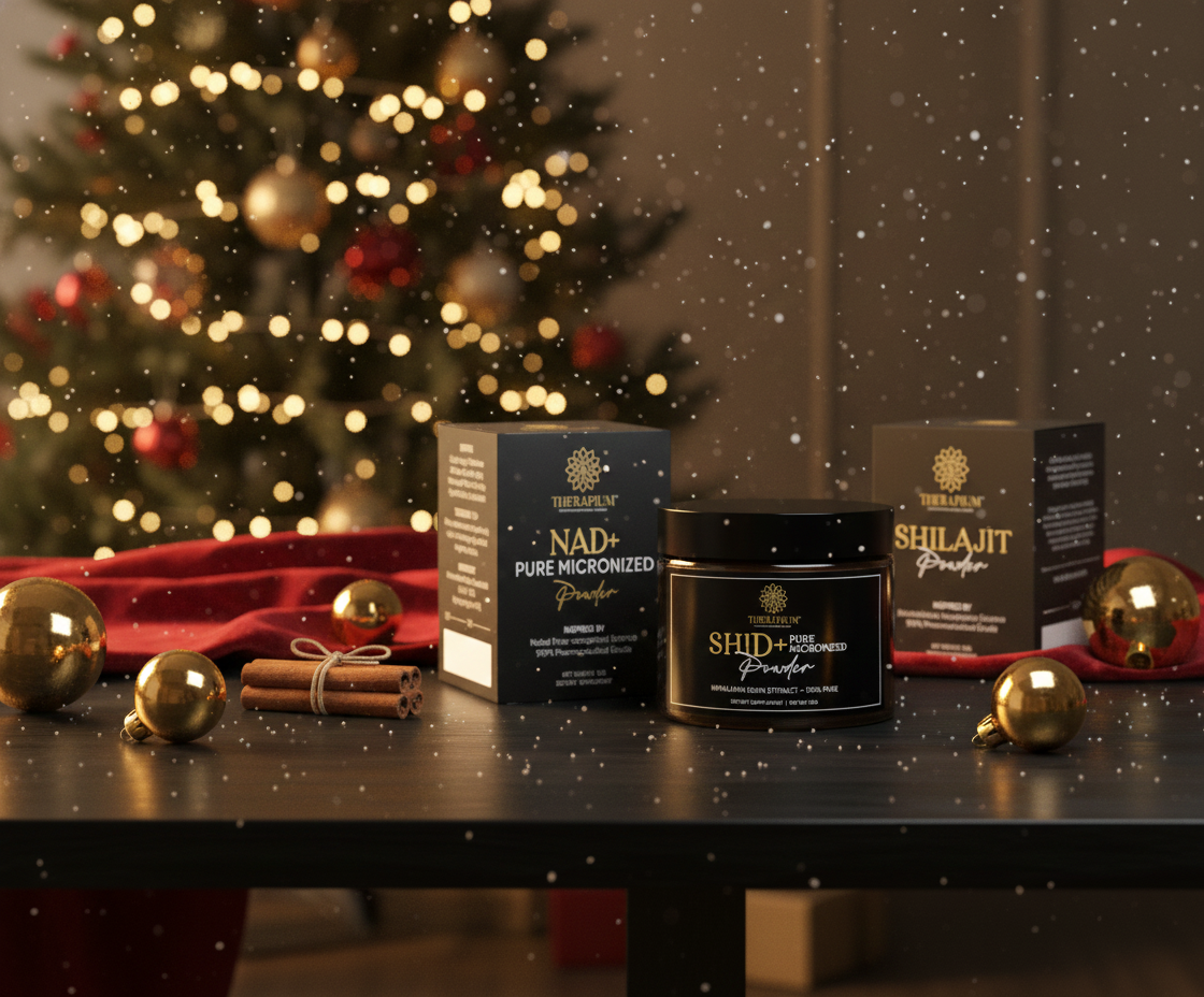 THERAPIUM™ Christmas Energy Bundle – NAD+ 20g + Shilajit