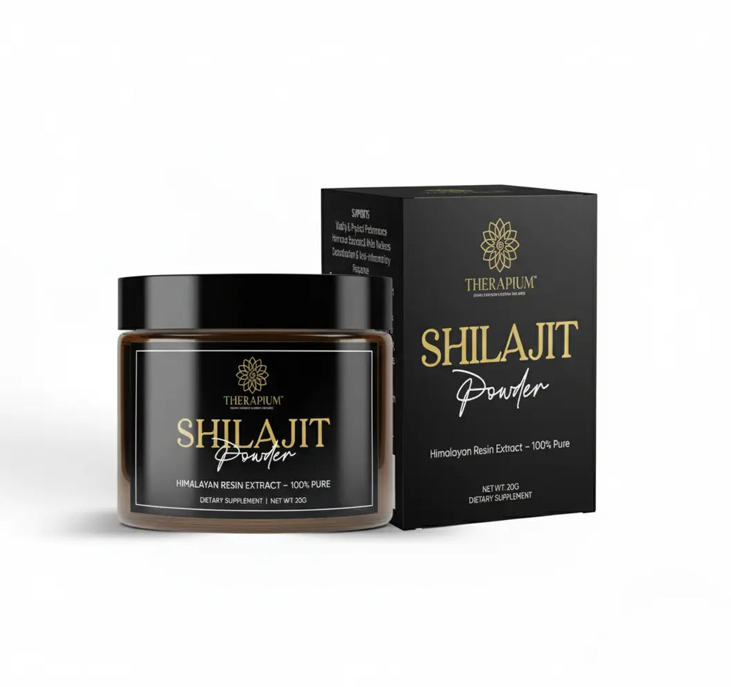 THERAPIUM™ Shilajit Supreme 10g – Himalayan Resin Powder Therapium